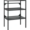 vidaXL - Badkamermeubelframe - Zwart - IJzer - 59 x 38 x 83 cm