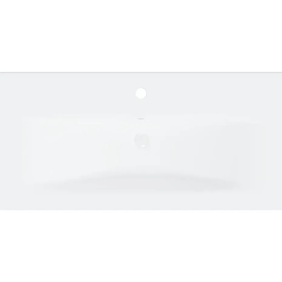 vidaXL - Badkamermeubelset - Zwart - Bewerkt hout - 80 x 38.5 x 45 cm