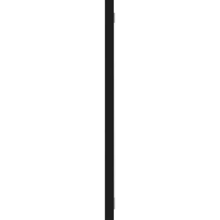 vidaXL - Badkamermeubelset - Zwart - Bewerkt hout - 80 x 38.5 x 45 cm