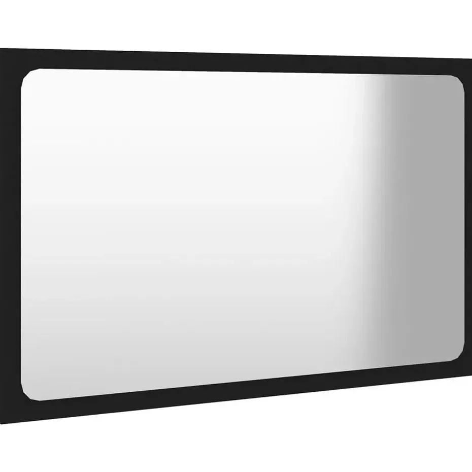 vidaXL - Badkamermeubelset - Zwart - Bewerkt hout - 60 x 38.5 x 46 cm