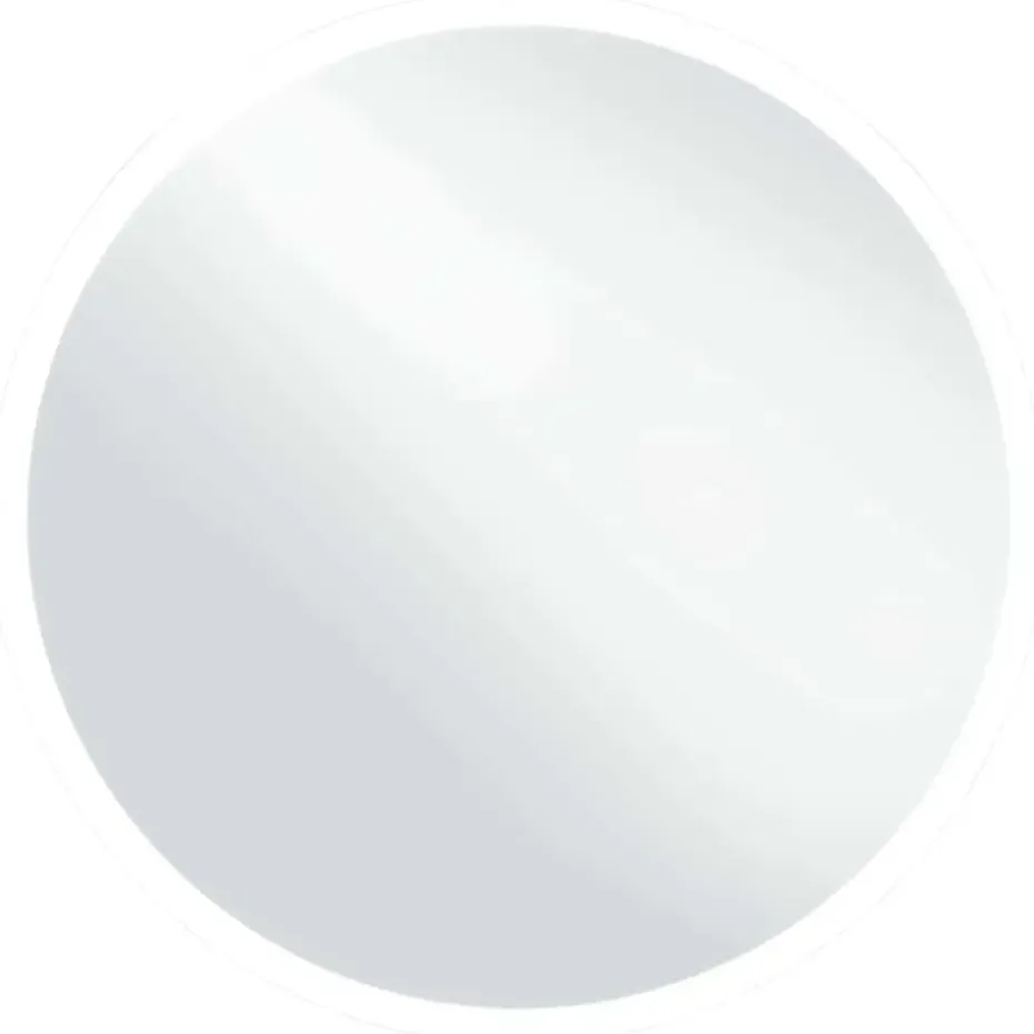 vidaXL - Badkamerspiegel - Zilver - Aluminium - 80 cm
