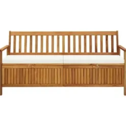 vidaXL - Bank - Bruin - Hout - 170 cm