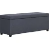 vidaXL - Bank - Grijs - Polyester