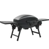 vidaXL - Barbecue - Zwart - Staal