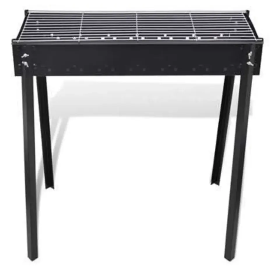vidaXL - Barbecue - Zwart - Staal