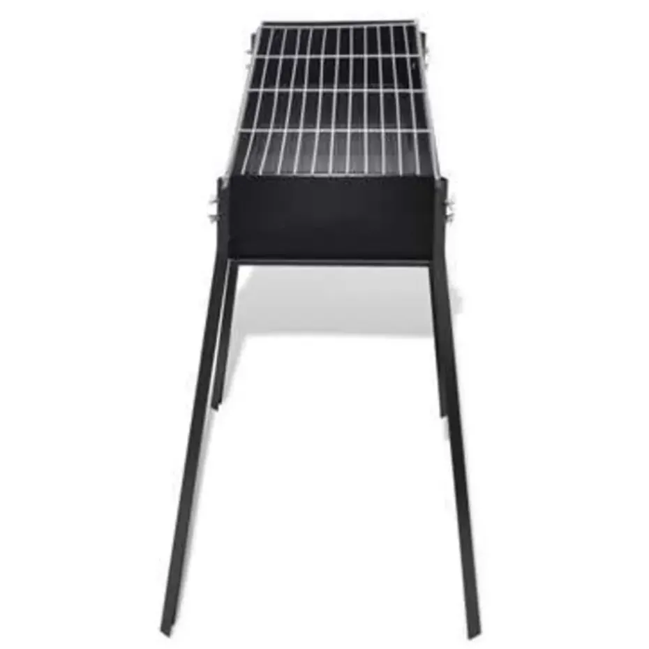 vidaXL - Barbecue - Zwart - Staal