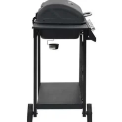 vidaXL - Barbecue - Zwart - Staal