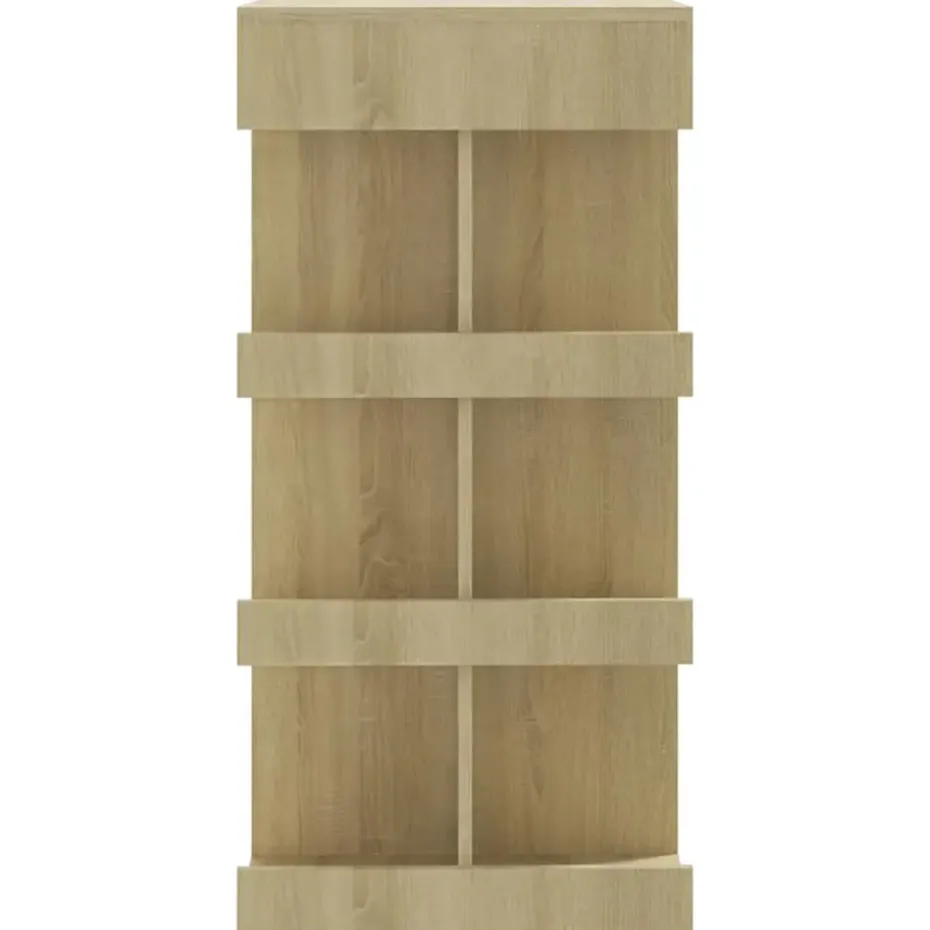 vidaXL - Bartafel - Bruin - Bewerkt hout