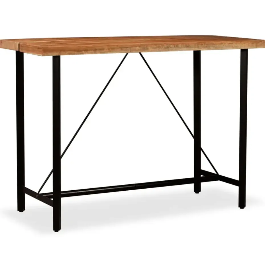 vidaXL - Bartafel - Bruin - Hout - 150 x 70 x 107 cm