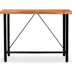 vidaXL - Bartafel - Bruin - Hout - 150 x 70 x 107 cm
