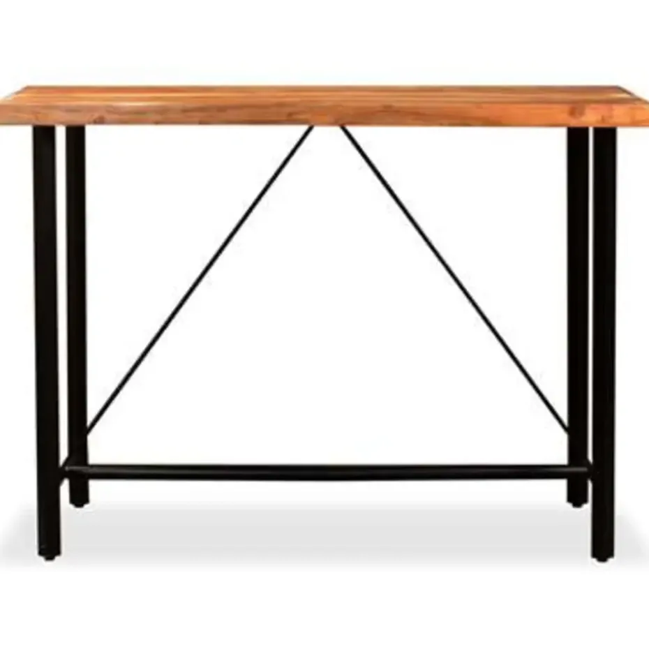 vidaXL - Bartafel - Bruin - Hout - 150 x 70 x 107 cm