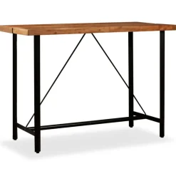 vidaXL - Bartafel - Bruin - Hout - 150 x 70 x 107 cm