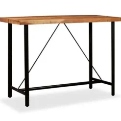 vidaXL - Bartafel - Bruin - Hout - 150 x 70 x 107 cm