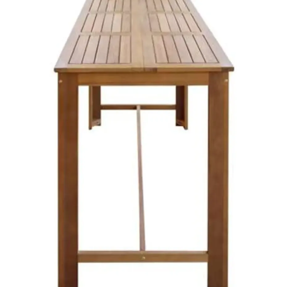 vidaXL - Bartafel - Bruin - Hout - 150 x 70 x 105 cm