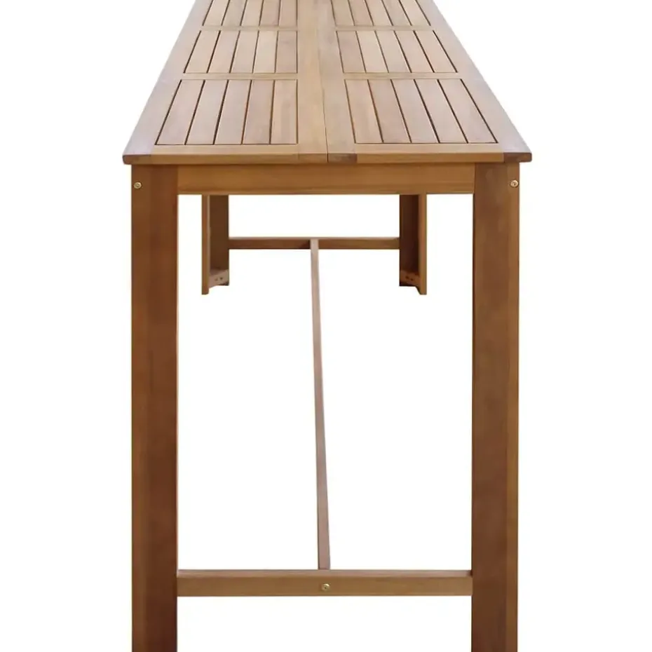 vidaXL - Bartafel - Bruin - Hout - 150 x 70 x 105 cm