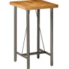 vidaXL - Bartafel - Bruin - Hout - 60 x 60 x 107 cm