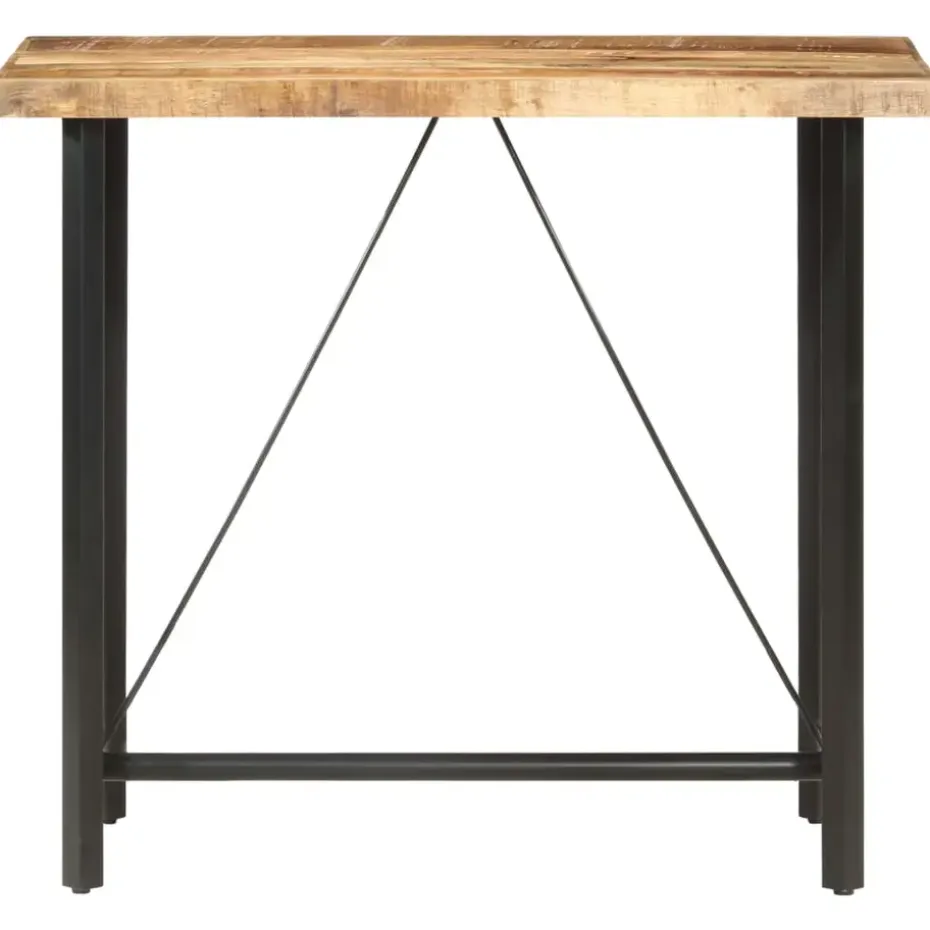 vidaXL - Bartafel - Bruin - Hout - 120 x 58 x 107 cm