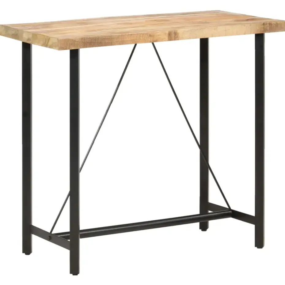 vidaXL - Bartafel - Bruin - Hout - 120 x 58 x 107 cm