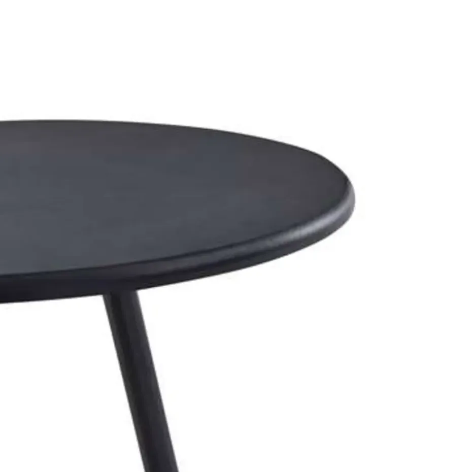 vidaXL - Bartafel - Zwart - MDF