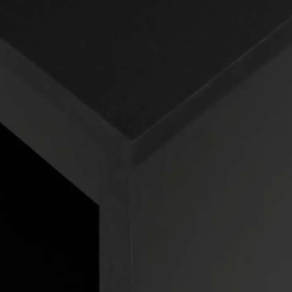 vidaXL - Bartafel - Zwart - Bewerkt hout