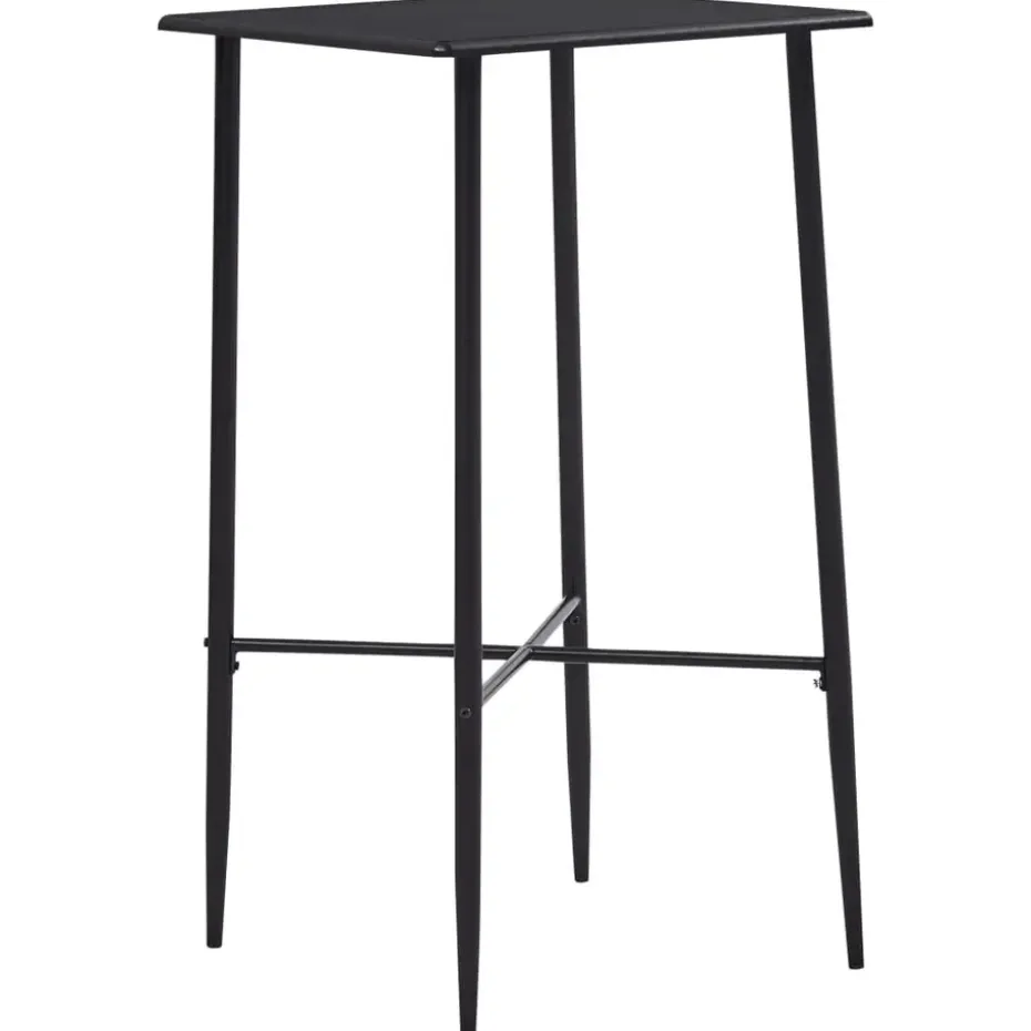 vidaXL - Bartafel - Zwart - MDF