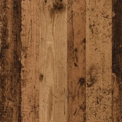 vidaXL - Bartafel met opbergruimte - Oud hout - Bewerkt hout - 60x60x102 cm