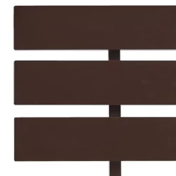vidaXL - Bed frame - Donkerbruin - Grenenhout - 90x200 cm