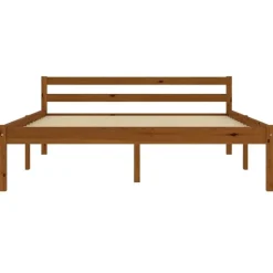 vidaXL - Bed frame - Honingbruin - Massief grenenhout - 120x200 cm