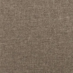 vidaXL - Bed frame met hout lattenbodem - Taupe - Stof - 90x200 cm