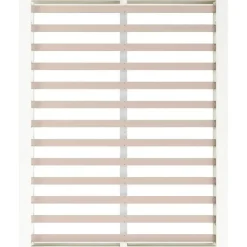 vidaXL - Bed frame met opbergruimte - Wit - Massief hout - 140x200 cm
