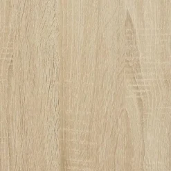 vidaXL - Bed frame met opbergruimte - Sonoma eikenkleurig - Hout - 200x200 cm
