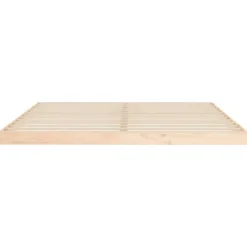 vidaXL - Bed frame pallet - Naturel - Massief grenenhout - 180x200 cm