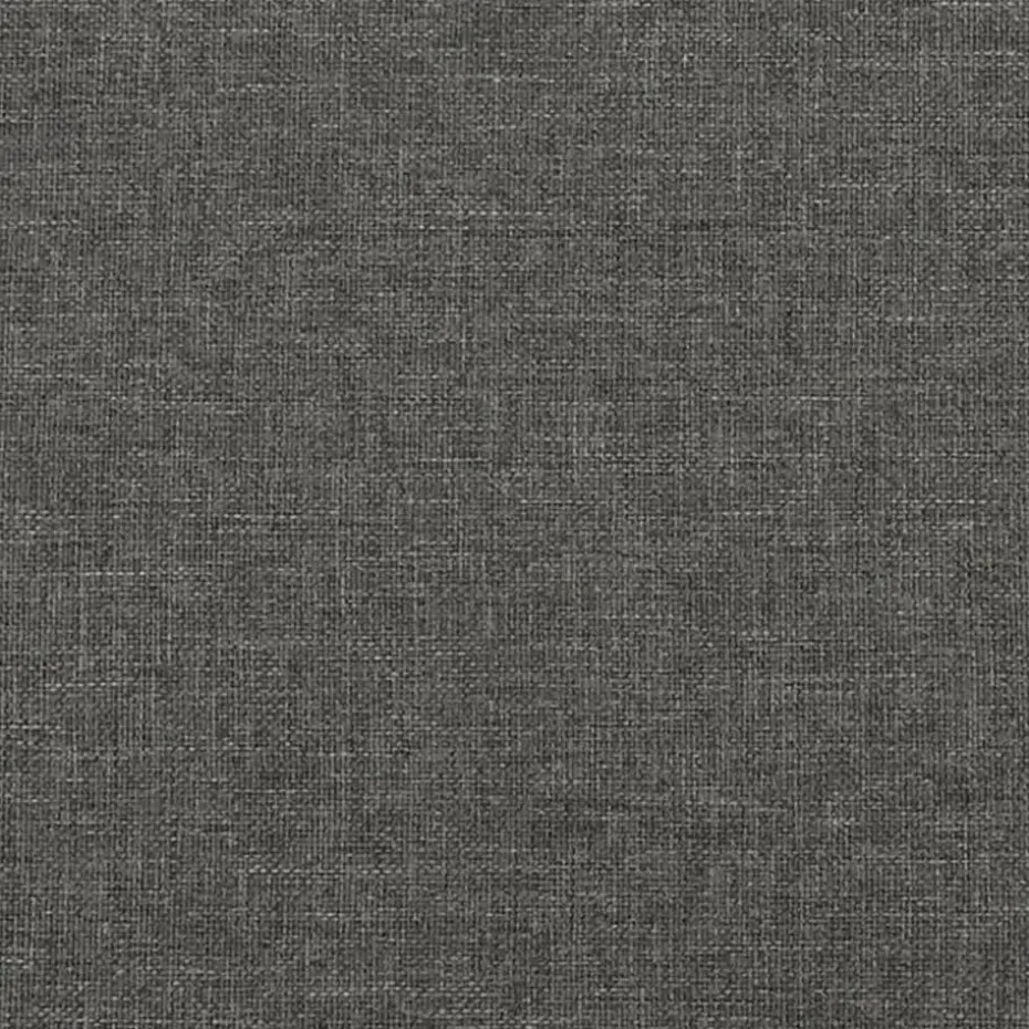 vidaXL - Bed frame zonder matras - Donkergrijs - Stof - 160x200 cm