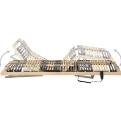 vidaXL - Bedbodem - Bruin - Hout - 90 x 200 cm