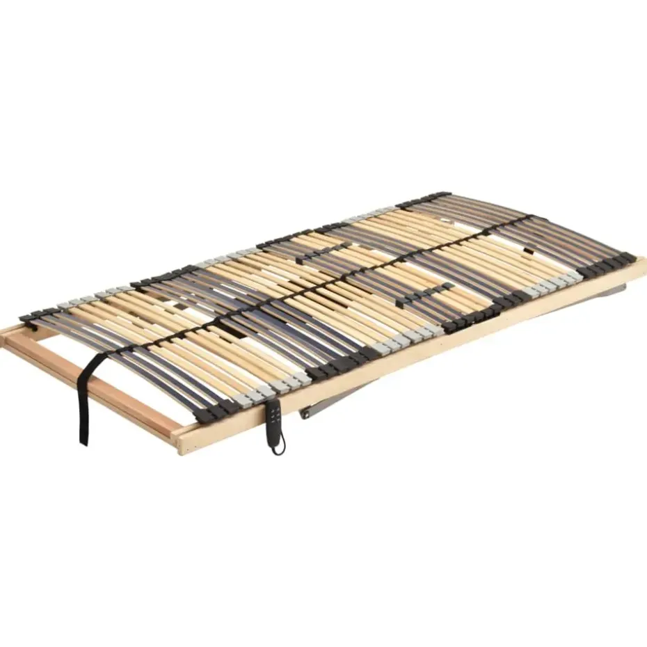 vidaXL - Bedbodem - Bruin - Hout - 90 x 200 cm