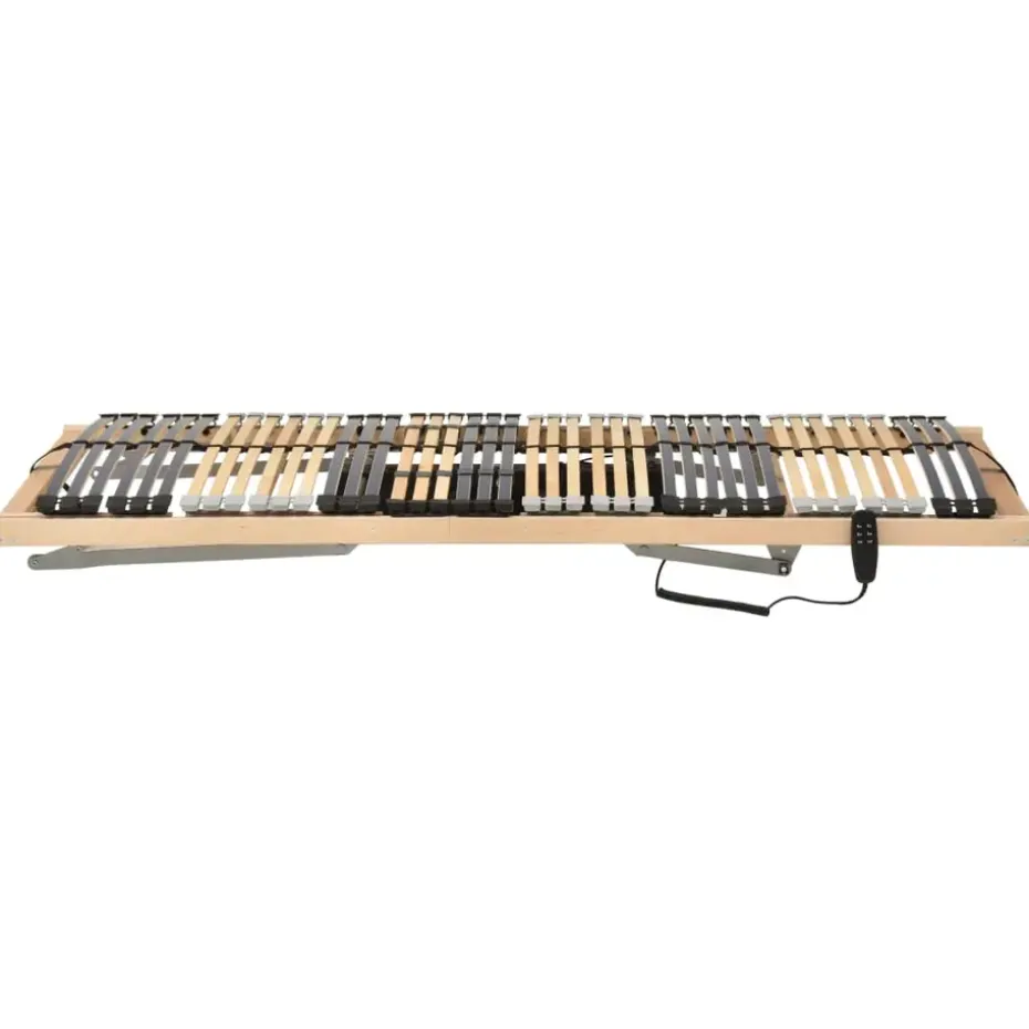 vidaXL - Bedbodem - Bruin - Hout - 90 x 200 cm
