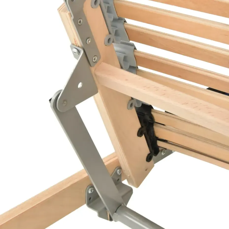 vidaXL - Bedbodem - Bruin - Hout - 90 x 200 cm