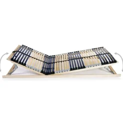 vidaXL - Bedbodem - Bruin - Hout - 90 x 200 cm