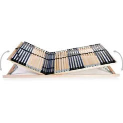 vidaXL - Bedbodem - Multikleur - Hout - 140 x 200 cm