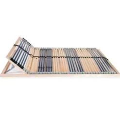 vidaXL - Bedbodem - Multikleur - Hout - 140 x 200 cm