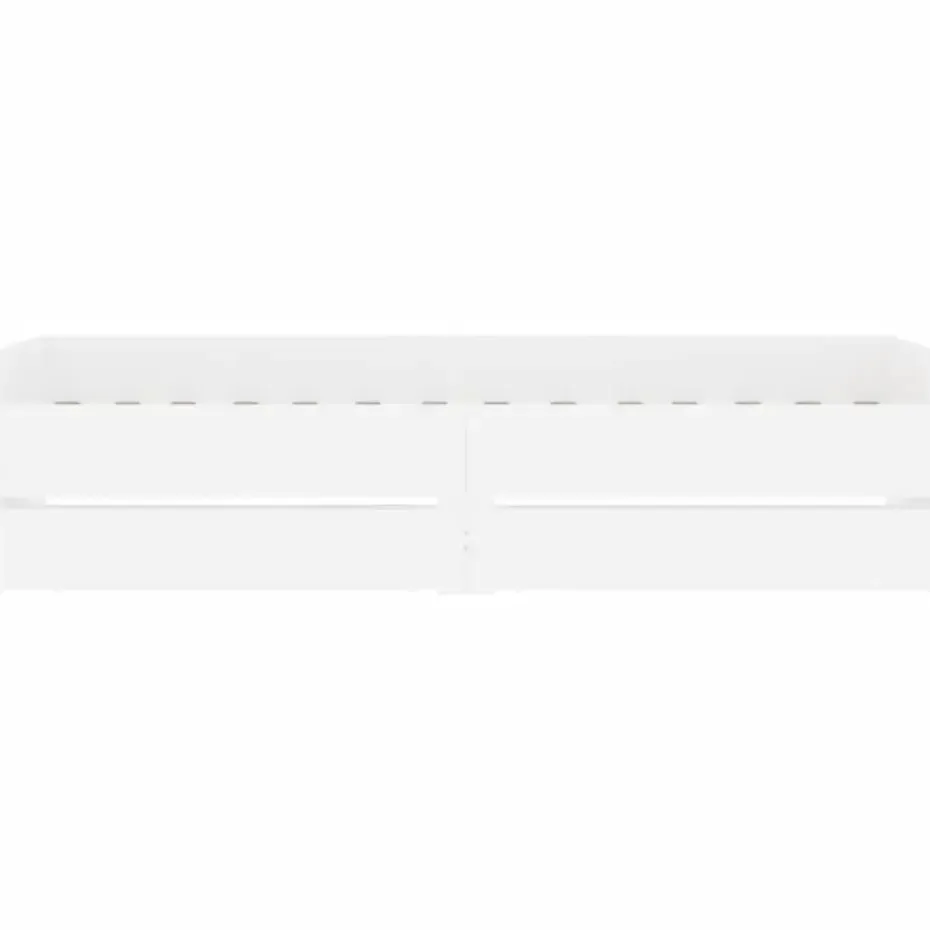 vidaXL - Bedframe met lades - Wit - Bewerkt hout - 90 x 190 cm
