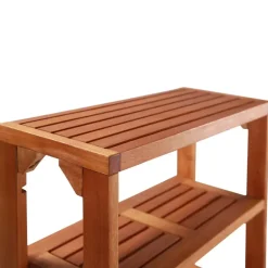vidaXL - Bistro Set - Bruin - Hout