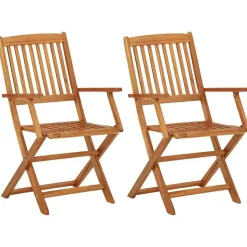 vidaXL - Bistroset - Bruin - Acaciahout - 3 stuks