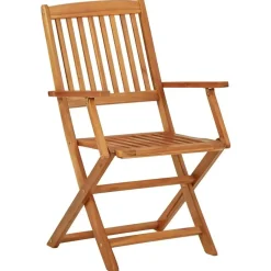 vidaXL - Bistroset - Bruin - Acaciahout - 3 stuks
