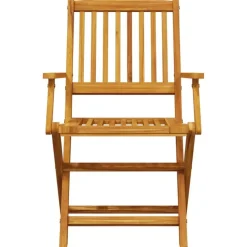 vidaXL - Bistroset - Bruin - Acaciahout - 60 cm - 3 stuks