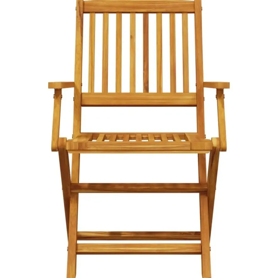 vidaXL - Bistroset - Bruin - Acaciahout - 60 cm - 3 stuks