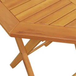 vidaXL - Bistroset - Bruin - Acaciahout - 60 cm - 3 stuks