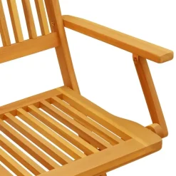 vidaXL - Bistroset - Bruin - Acaciahout - 60 cm - 3 stuks