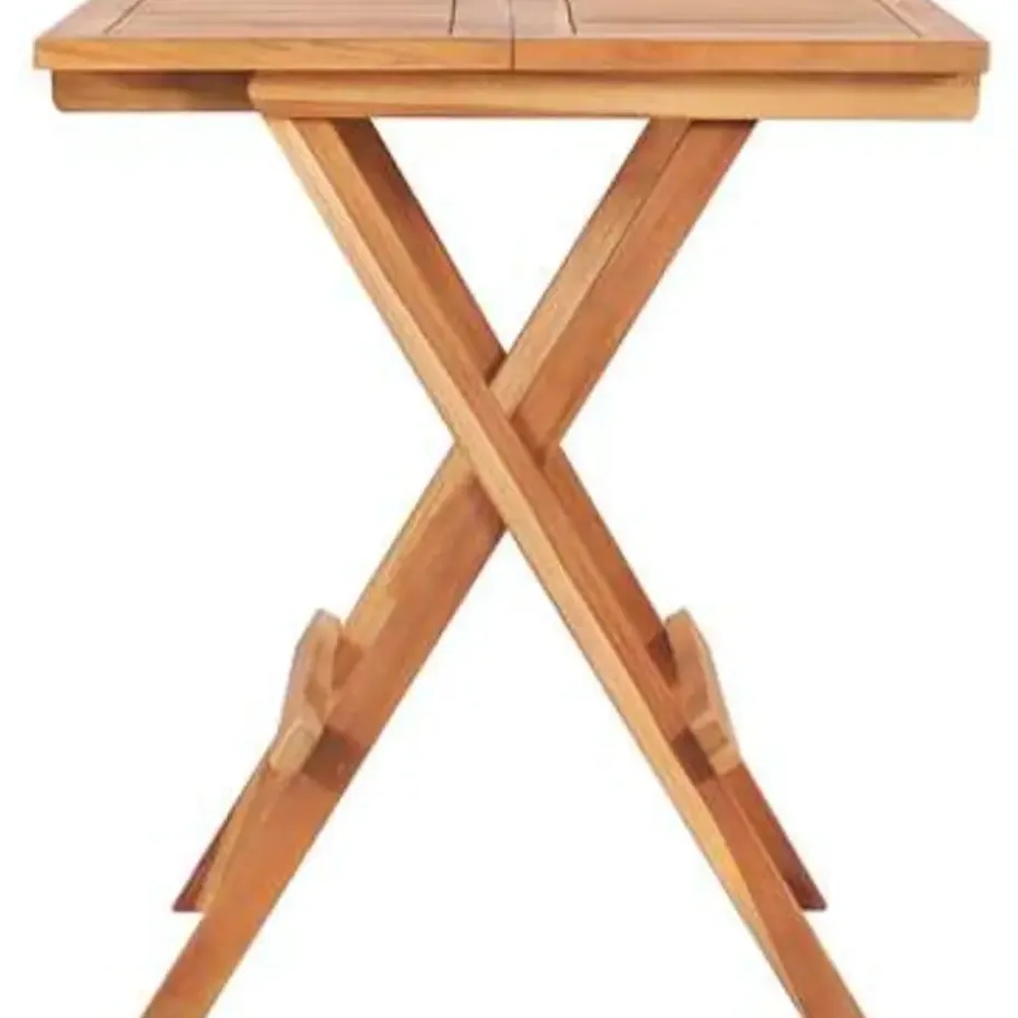 vidaXL - Bistroset - Bruin - Hout