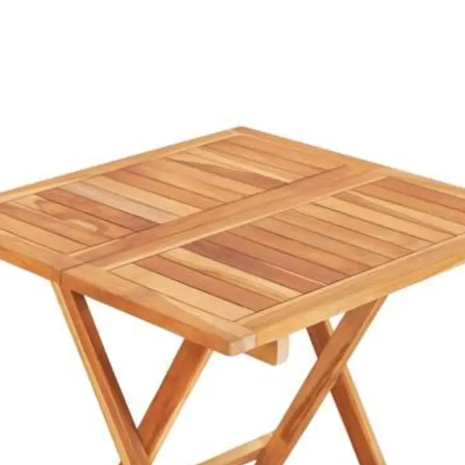 vidaXL - Bistroset - Bruin - Hout
